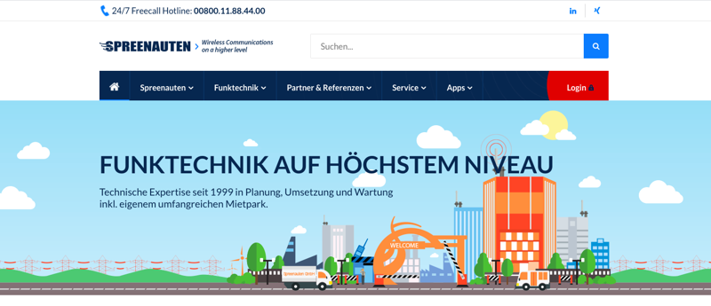 Neue Website der Spreenauten GmbH geht online