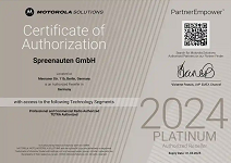 Motorola Platinum Partner Spreenauten GmbH (Berlin, Deutschland)